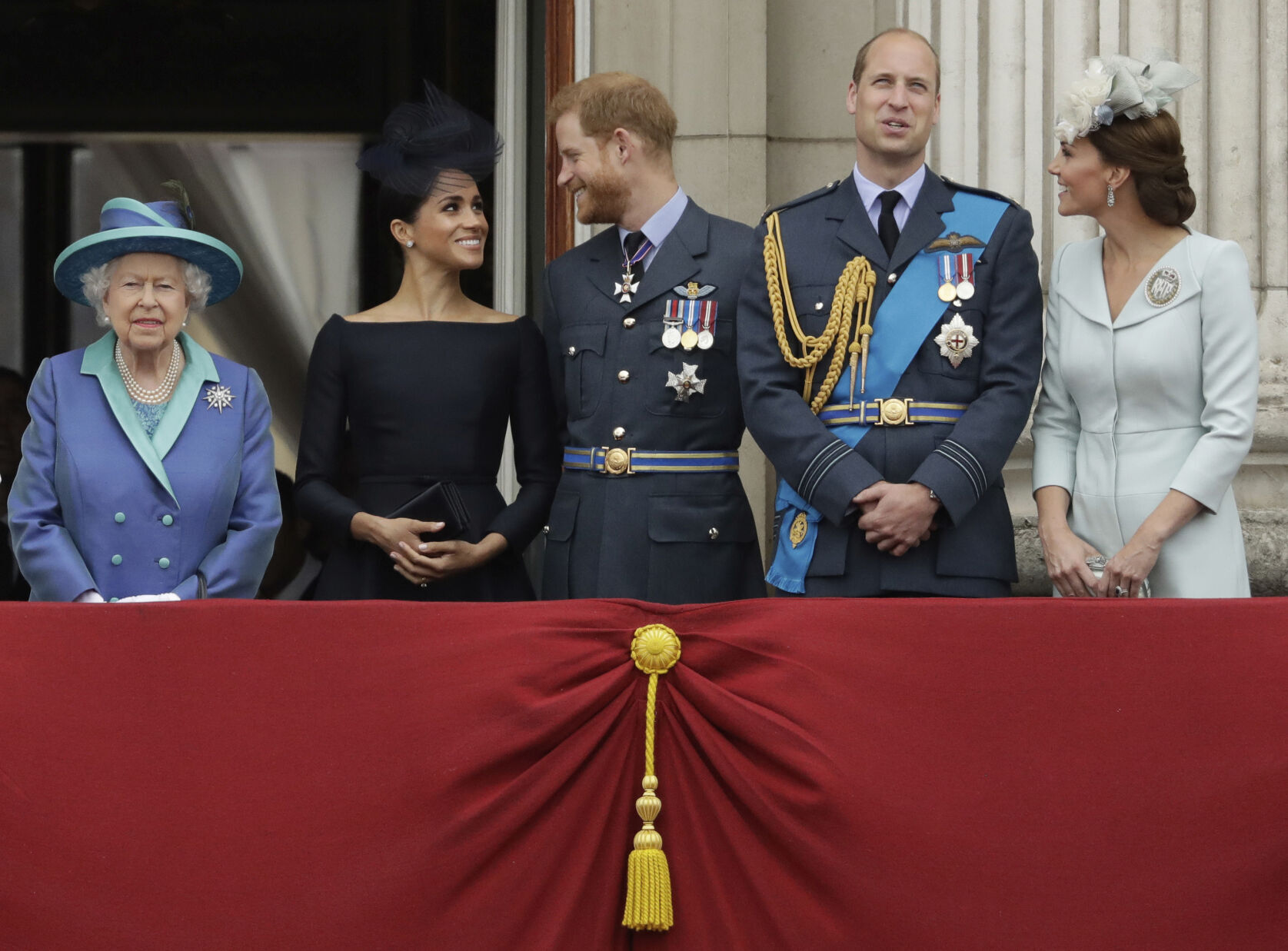 Britain Prince Philip Harry and William